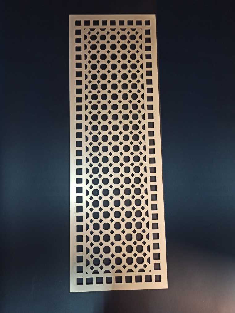 решетка латунь новая
